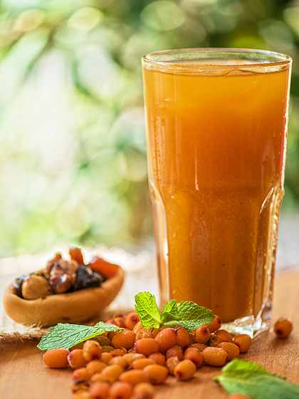 沙棘果汁饮料 天然健康的即饮无酒精选择